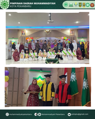 Pelepasan Kelas VI SD Muhammadiyah 1 Pekanbaru