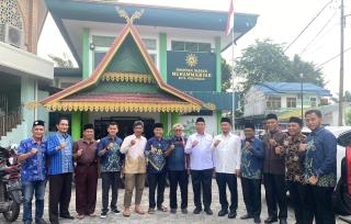 PDM Kota Pekanbaru Terima Kunjungan Agung-Markarius