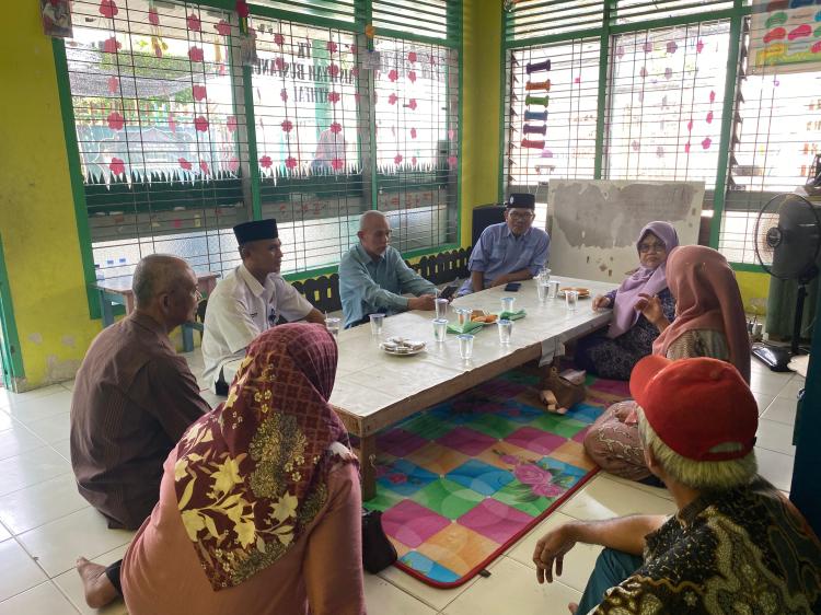 Tindak Lanjut Berita Media Online, PDM Kota Pekanbaru Lakukan Sidak TK ABA 1 Pekanbaru