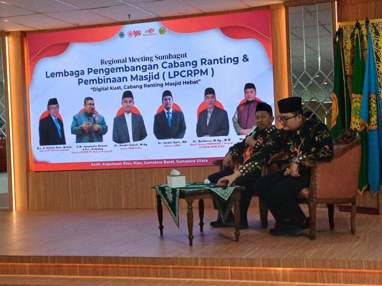 Regional Meeting Sumbagut LPCR-PM: Digitalisasi Kuat, Cabang Ranting Masjid Hebat