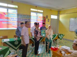 Kukuhkan Kepala SMP Muhammadiyah 4 Pekanbaru, Ketua PDM Pekanbaru: Dorong Sekolah Unggul Bertaraf Internasional