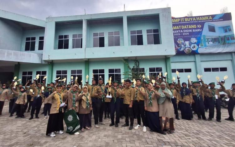 SMP Muhammadiyah 4 Pekanbaru Raih Juara Umum LPB Hizbul Wathan se-Kota Pekanbaru