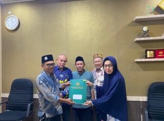 PDM Kota Pekanbaru Serahkan Tanah untuk Pengembangan Sarana Pendidikan Masjid Nurul Yaqin Muhammadiyah