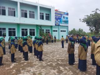 Kwarda Hizbul Wathan Kota Pekanbaru Taja Lomba Pengenal Berprestasi III (LPB III) Di SMP IT Buya Hamka