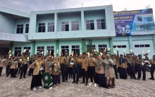 SMP Muhammadiyah 4 Pekanbaru Raih Juara Umum LPB Hizbul Wathan se-Kota Pekanbaru