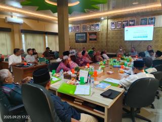 Rapat Koordinasi Majelis Ekonomi & LP UMKM PDM Pekanbaru Sepakati Pembentukan BMT