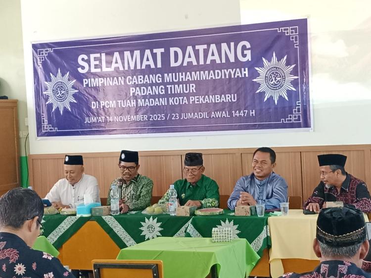 PCM Tuahmadani Terima Kunjungan Studi Tiru PCM Padang Timur