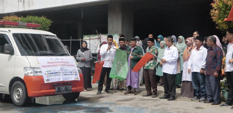 Ketua PDM Pekanbaru Lepas Bantuan Korban Banjir Sumatera, Pastikan Penyaluran Tepat Sasaran dan Berkelanjutan